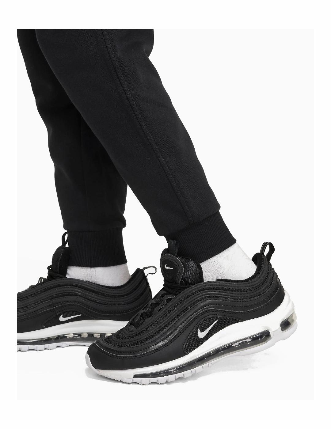 Pantalone ragazzo nike club - nero 4/4