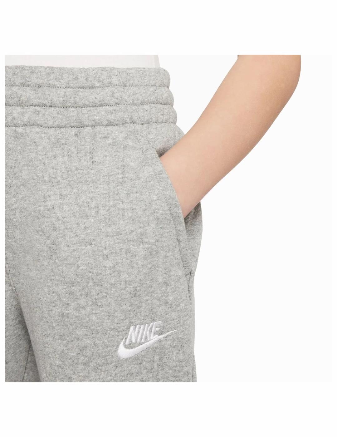 Pantalón para Niño Nike Club fleece Gris 3/4