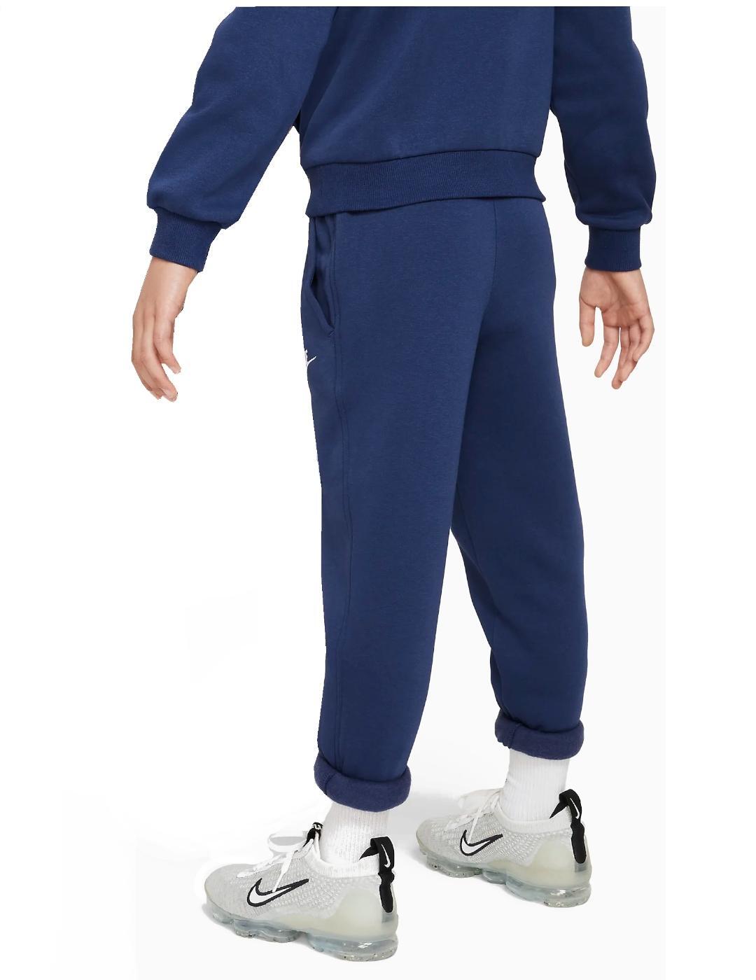 Pantalón para Niño Nike Club fleece Marino 2/2