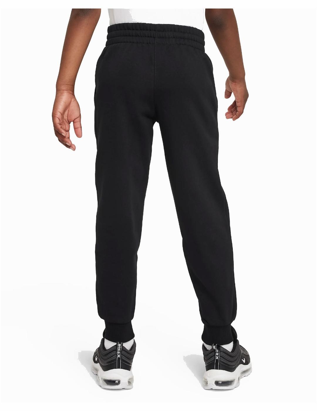 Pantalón para Niño Nike Club fleece  Negro 2/4