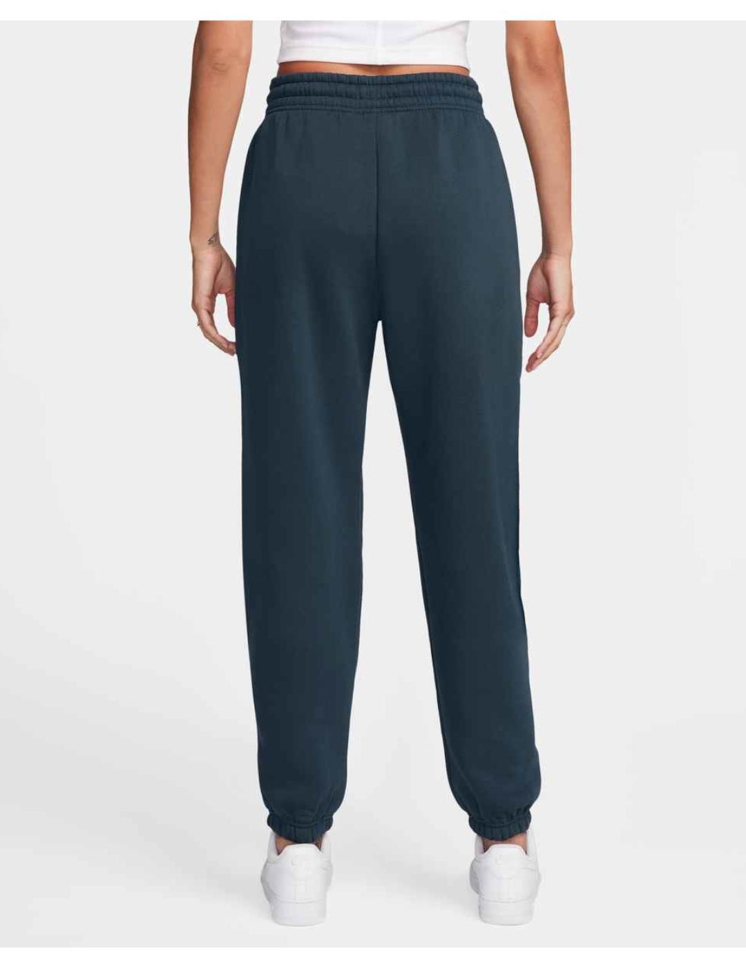 Pantalón para Mujer Nike Phoenix fleece jogger  Marino 2/2