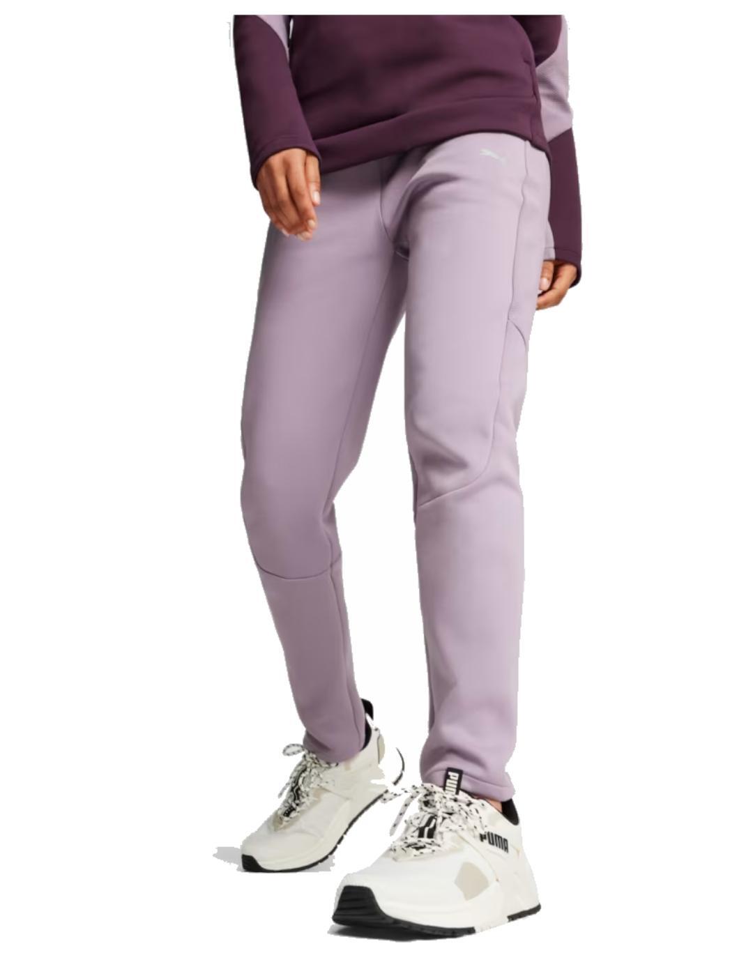 PUMA Calça feminina Puma Evostripe Roxa