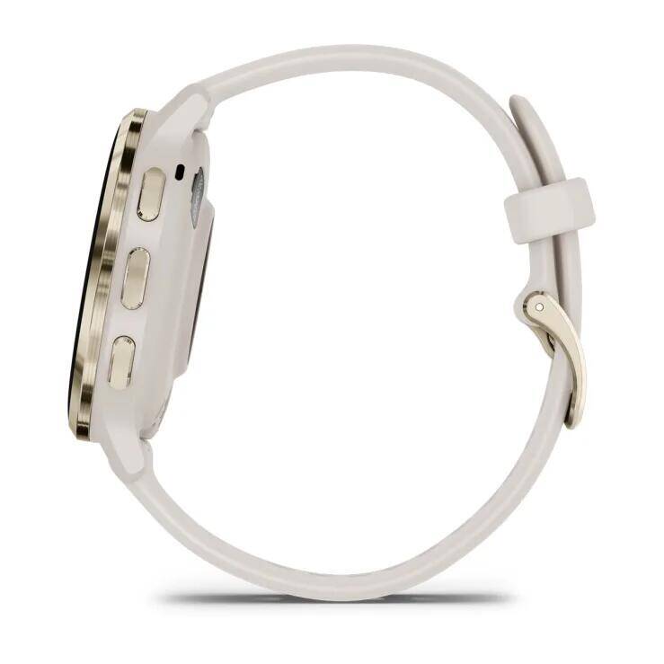 Venu® 3S
Soft Gold Stainless Steel Bezel with Ivory Case and Silicone Band -  5
