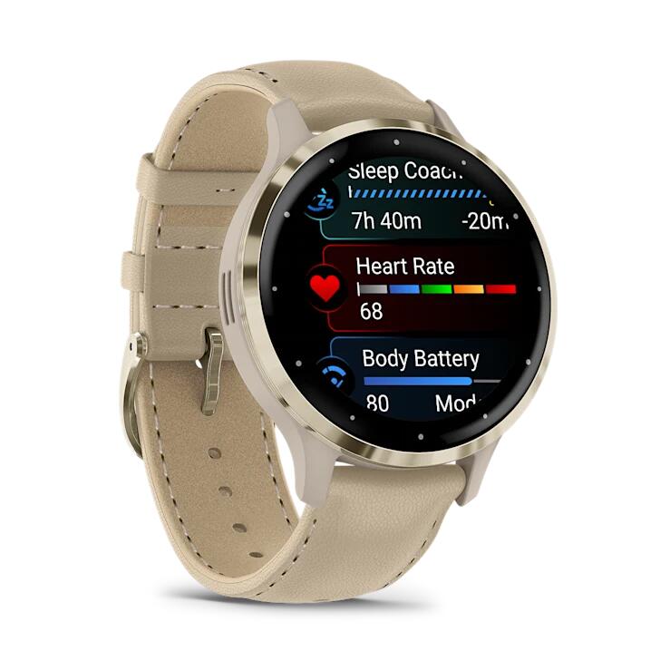 Venu 3S Health smartwatch with AMOLED screen, Heart Rate and GPS