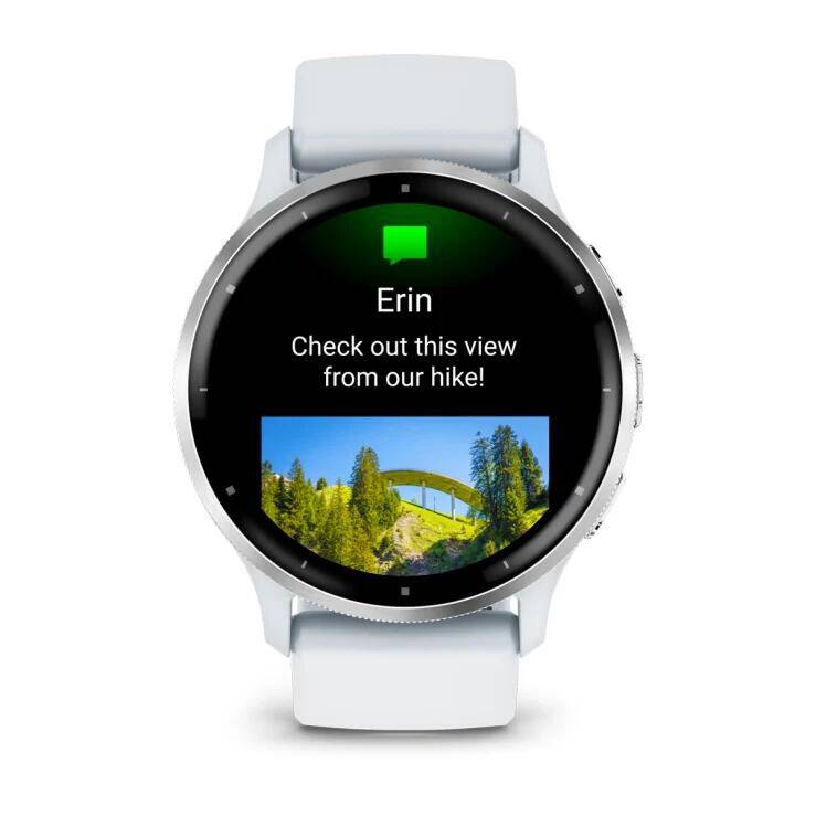 Venu® 3
Silver Stainless Steel Bezel with Whitestone Case and Silicone Band -  4