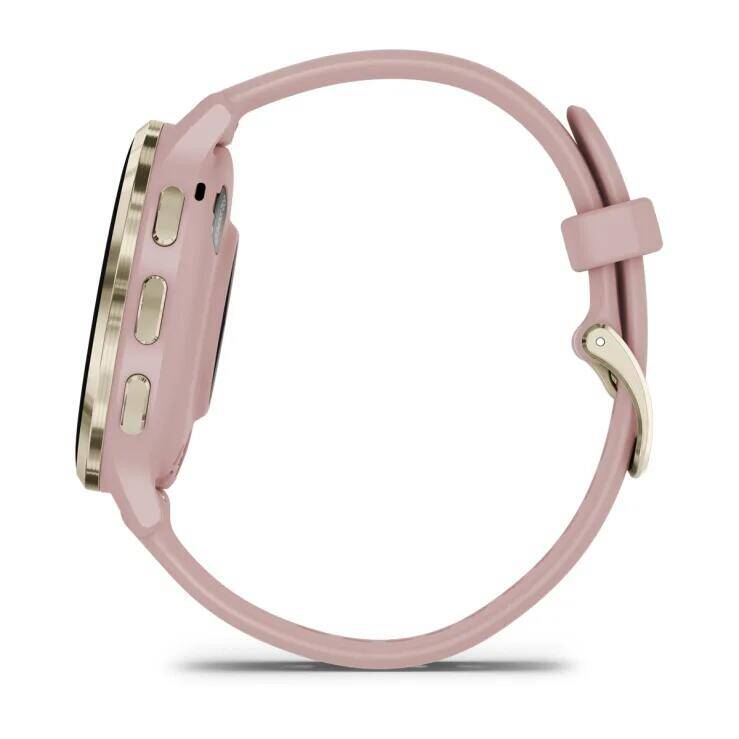 Venu® 3S
Soft Gold Stainless Steel Bezel with Dust Rose Case and Silicone Band -  5