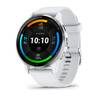 Venu® 3
Silver Stainless Steel Bezel with Whitestone Case and Silicone Band