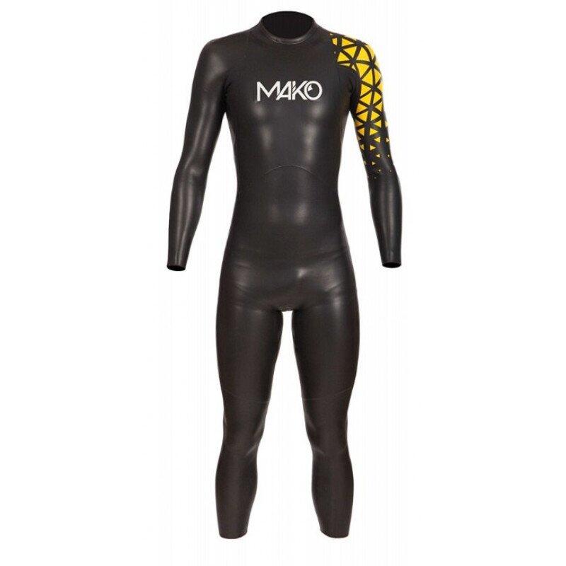 Combinaison néoprène Mako Hali Plus homme 48 Schwarz, col bas 2/5