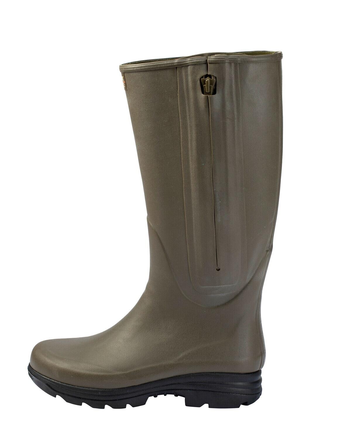 Gummistiefel mit Reißverschluss und Neoprenfutter 2/5