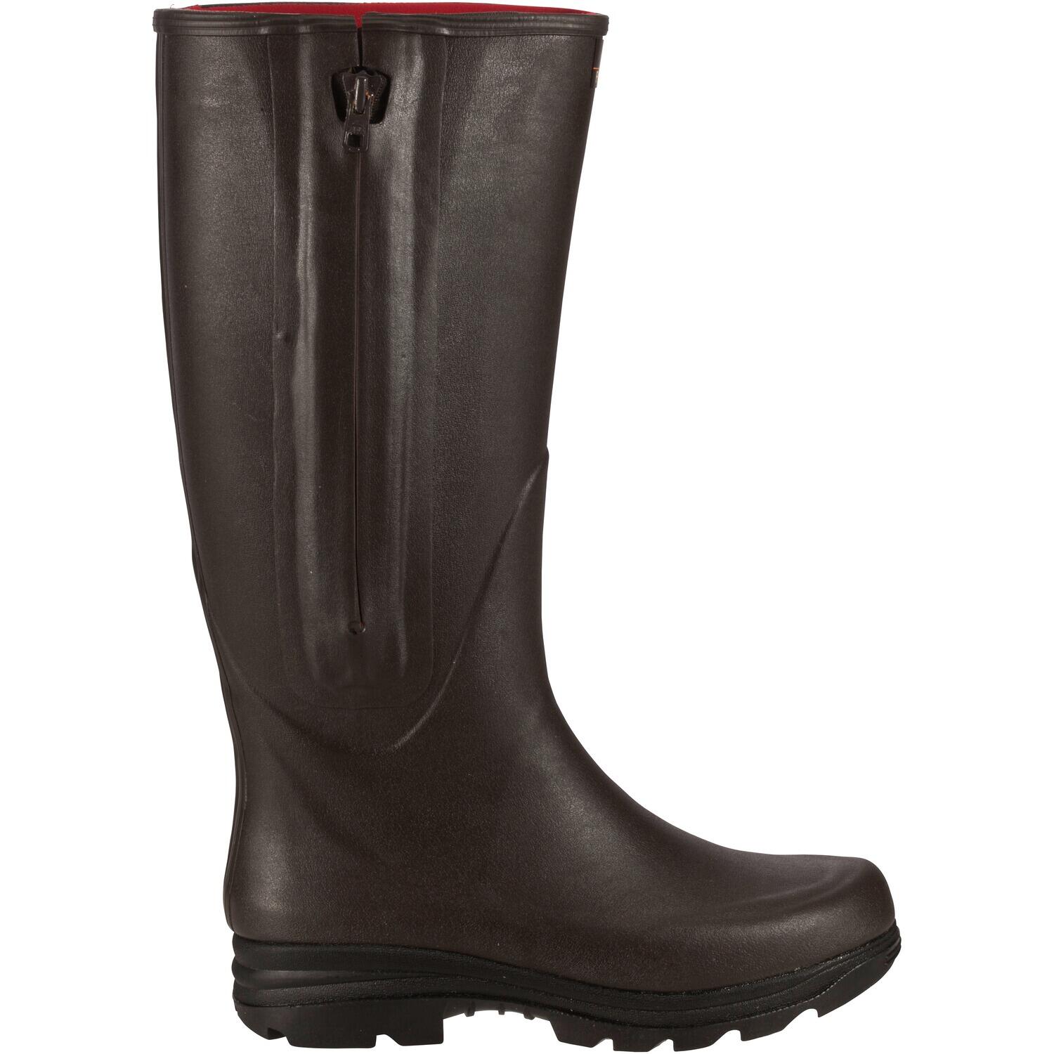 Gummistiefel mit Reißverschluss und Neoprenfutter 3/7