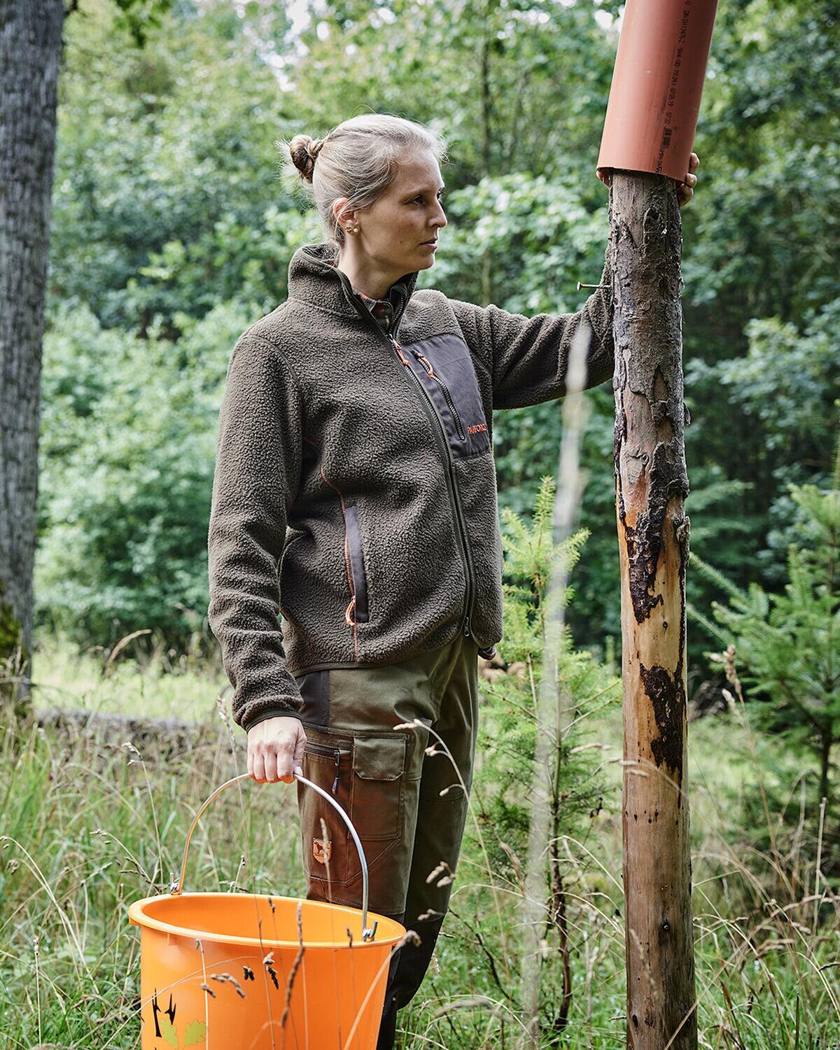 Damen Fleecejacke Performance Sherpa 7/7