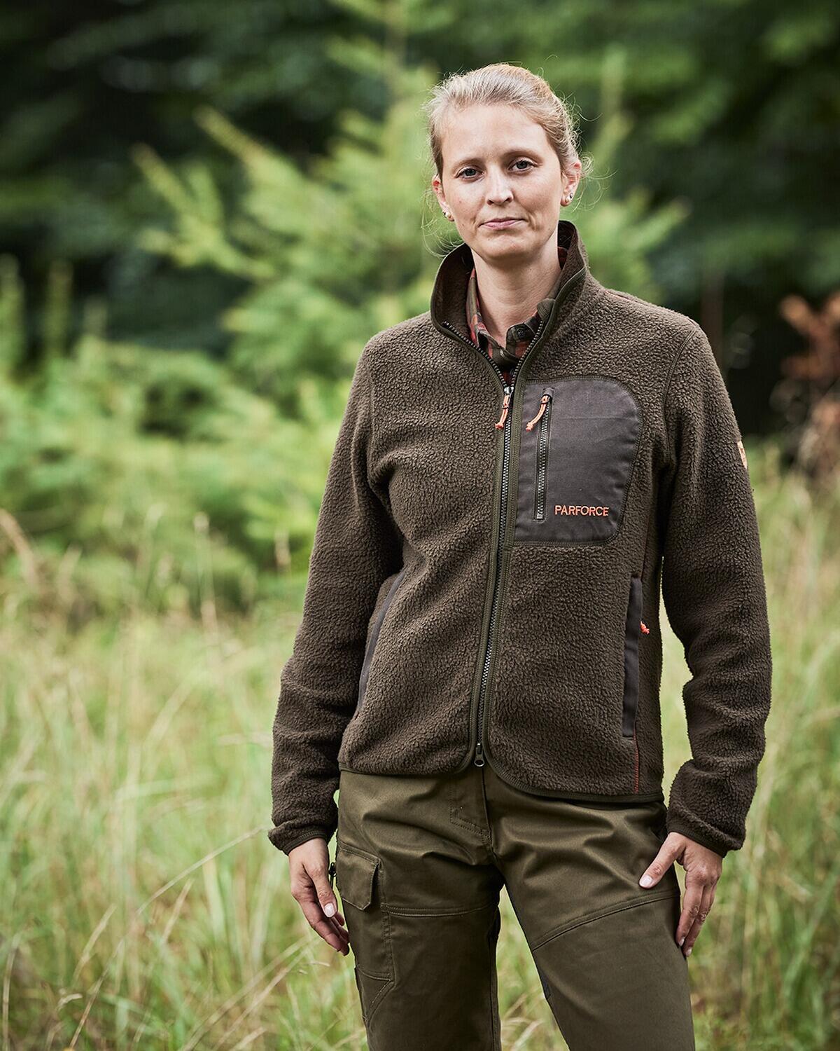 Damen Fleecejacke Performance Sherpa 6/7