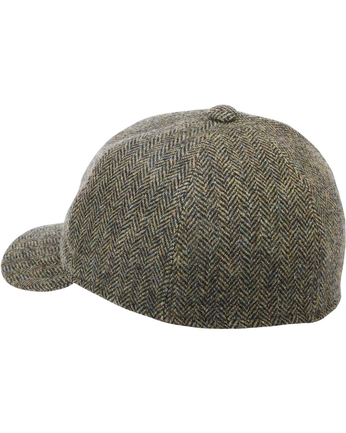 Cap Fischgrat Tweed 2/2