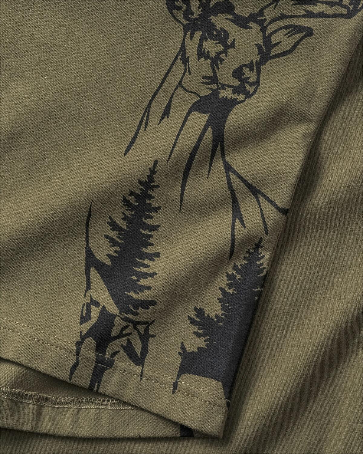 Damen T-Shirt Hirsch-Print 3/3