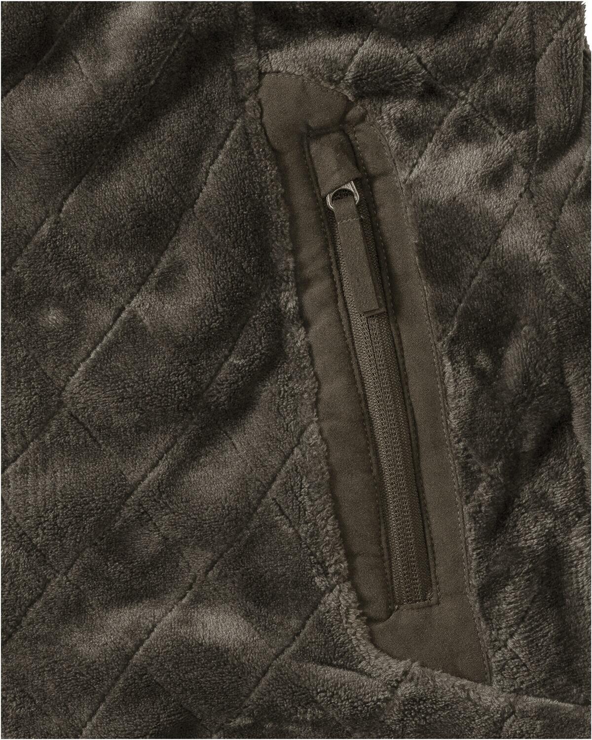 Damen Kuschelfleece-Steppjacke 3/5