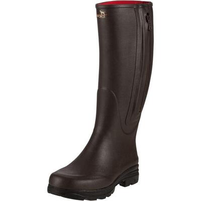 Gummistiefel mit Reißverschluss und Neoprenfutter