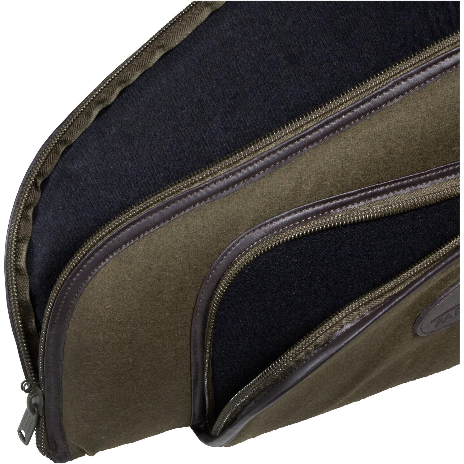 Langwaffenfutteral Luxury Loden/Leder 4/4