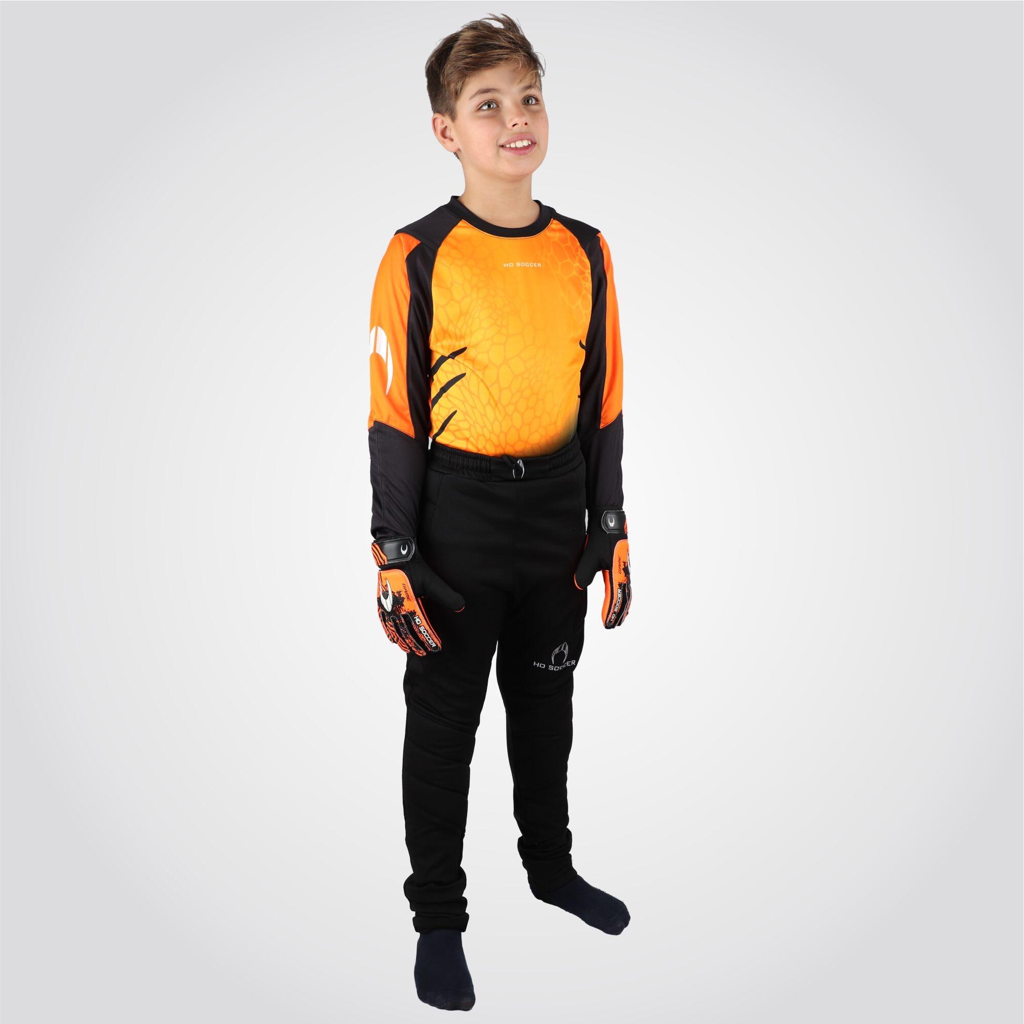 Completo da portiere con protezioni per bambini Deep Sea Lime 3/6