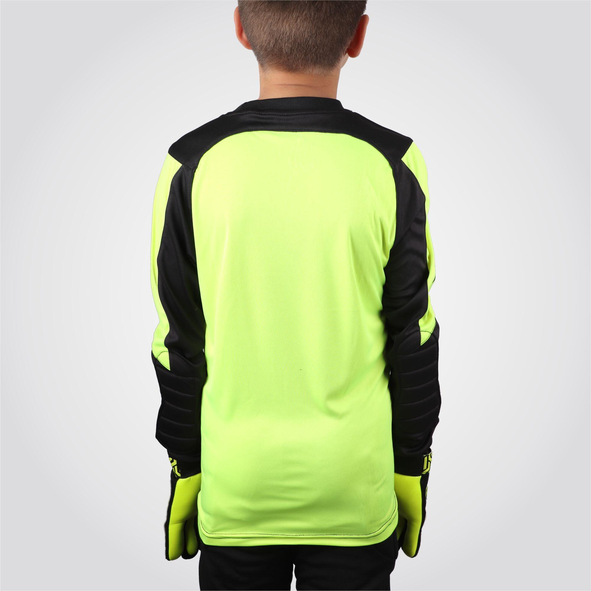Set De Portero HO Soccer Kid Keeper Deep-Sea – Camiseta Y Pantalón Con Protecciones En Codos, Rodillas Y Cadera, 100% Poliéster