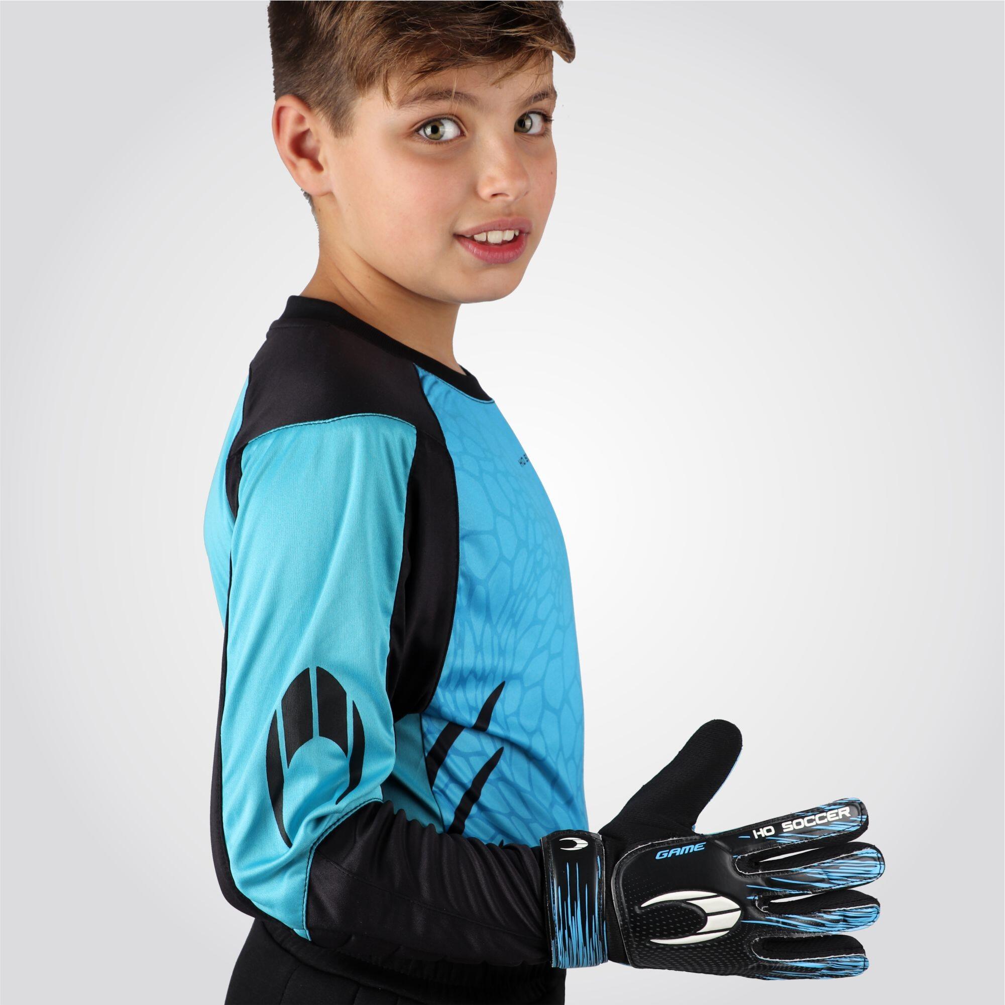 Conjunto de Portero con protecciones infantil Deep Sea Naranja 2/6
