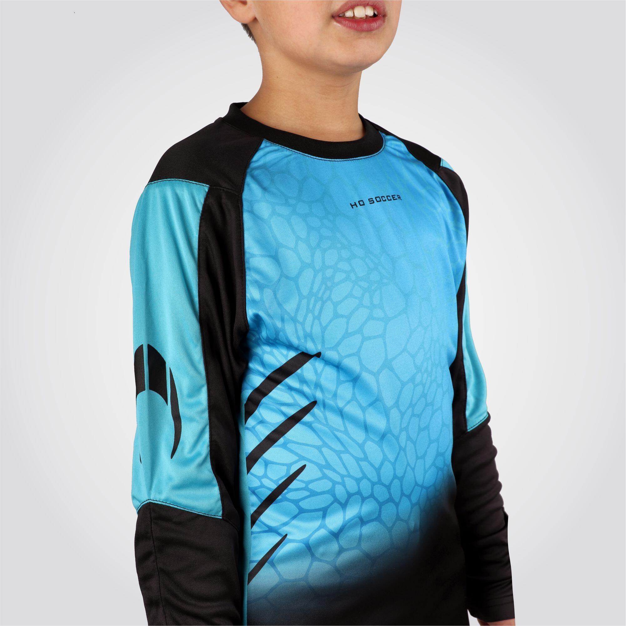 Conjunto de Portero con protecciones infantil Deep Sea Naranja 3/6