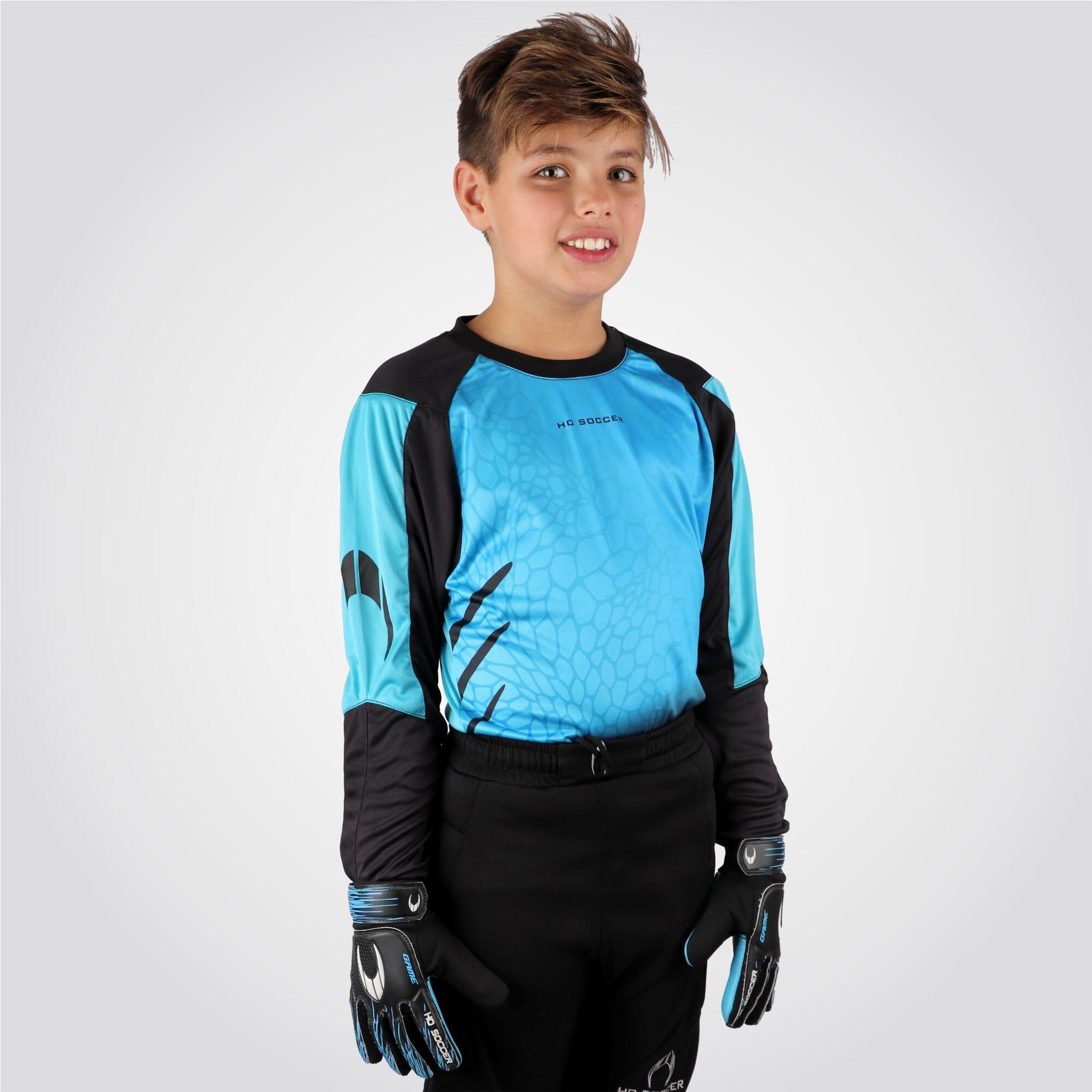 Conjunto de Portero con protecciones infantil Deep Sea Naranja