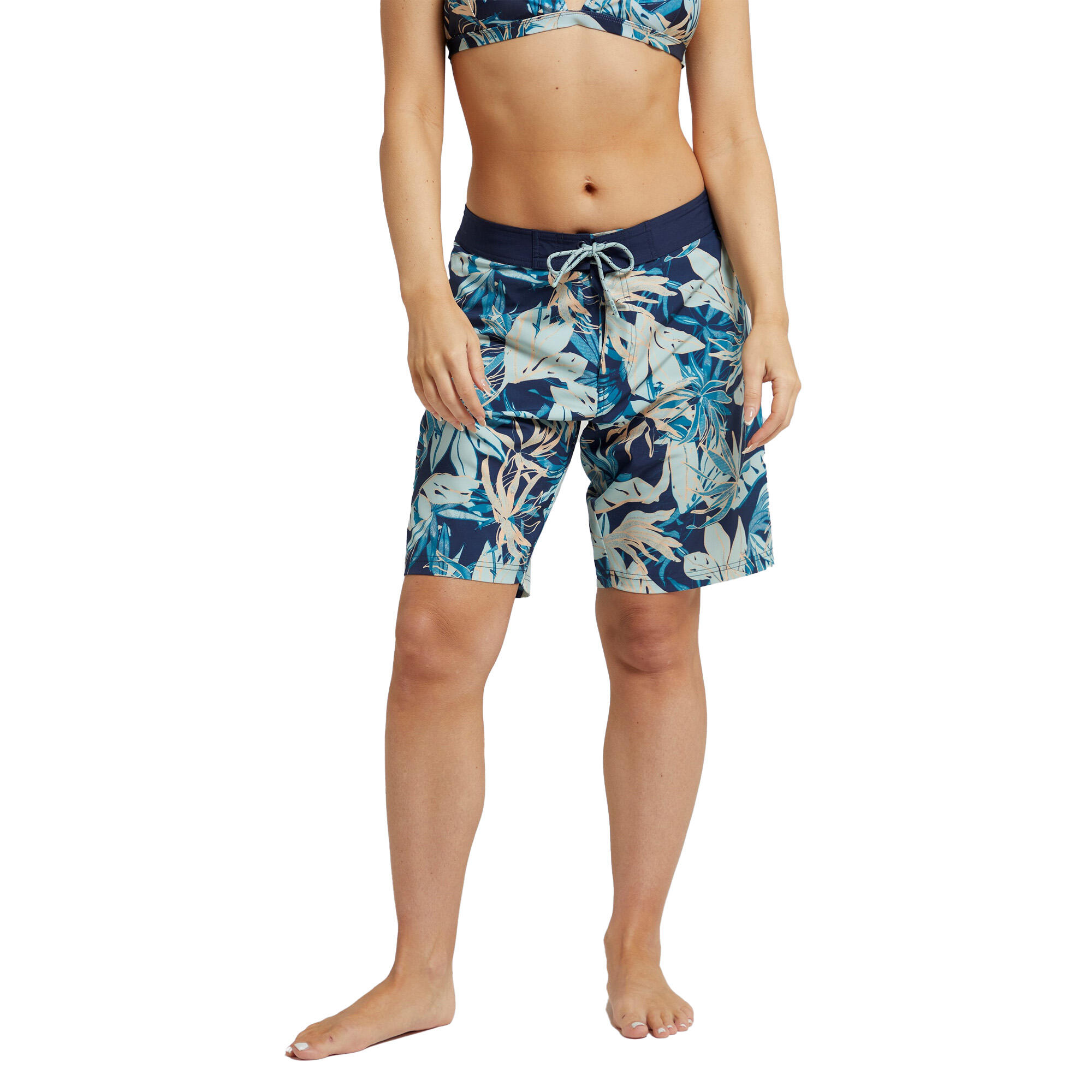 "Nora Classic" Boardshorts für Damen Dunkelblau 3/4