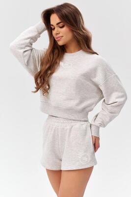 Dames rough radical active crop top sport sweatshirt