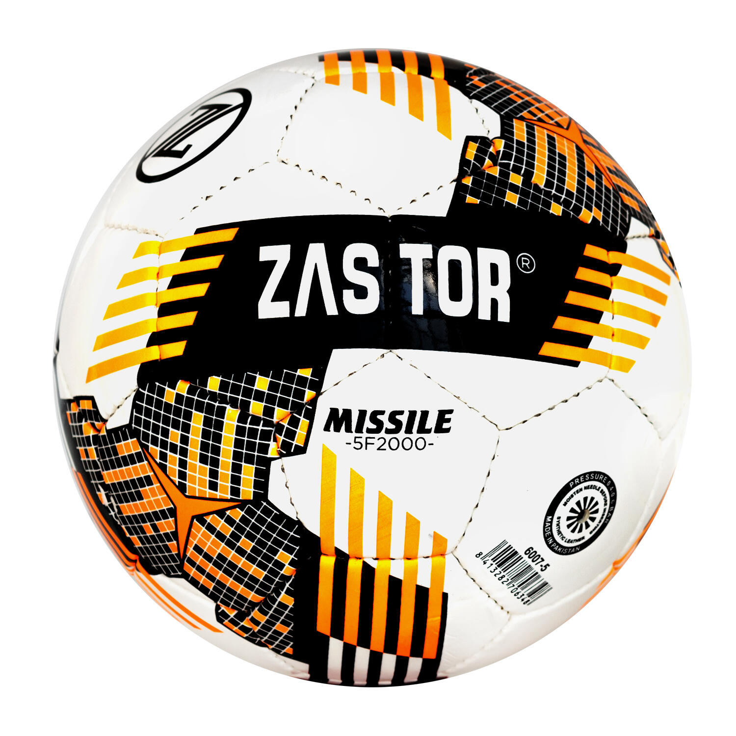 Pack 12 Balones Fútbol Zastor Missile Orange T-5 2/3