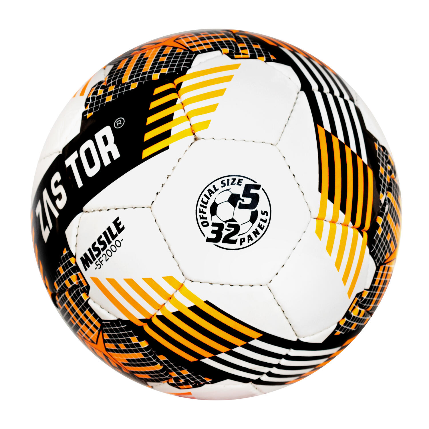 Pack 12 Balones Fútbol Zastor Missile Orange T-5 3/3