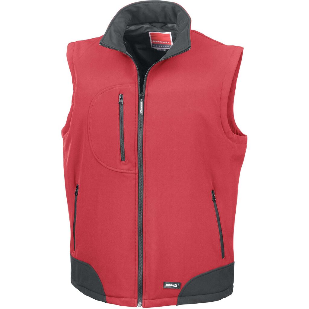 Result's Softshell Puffer Vest