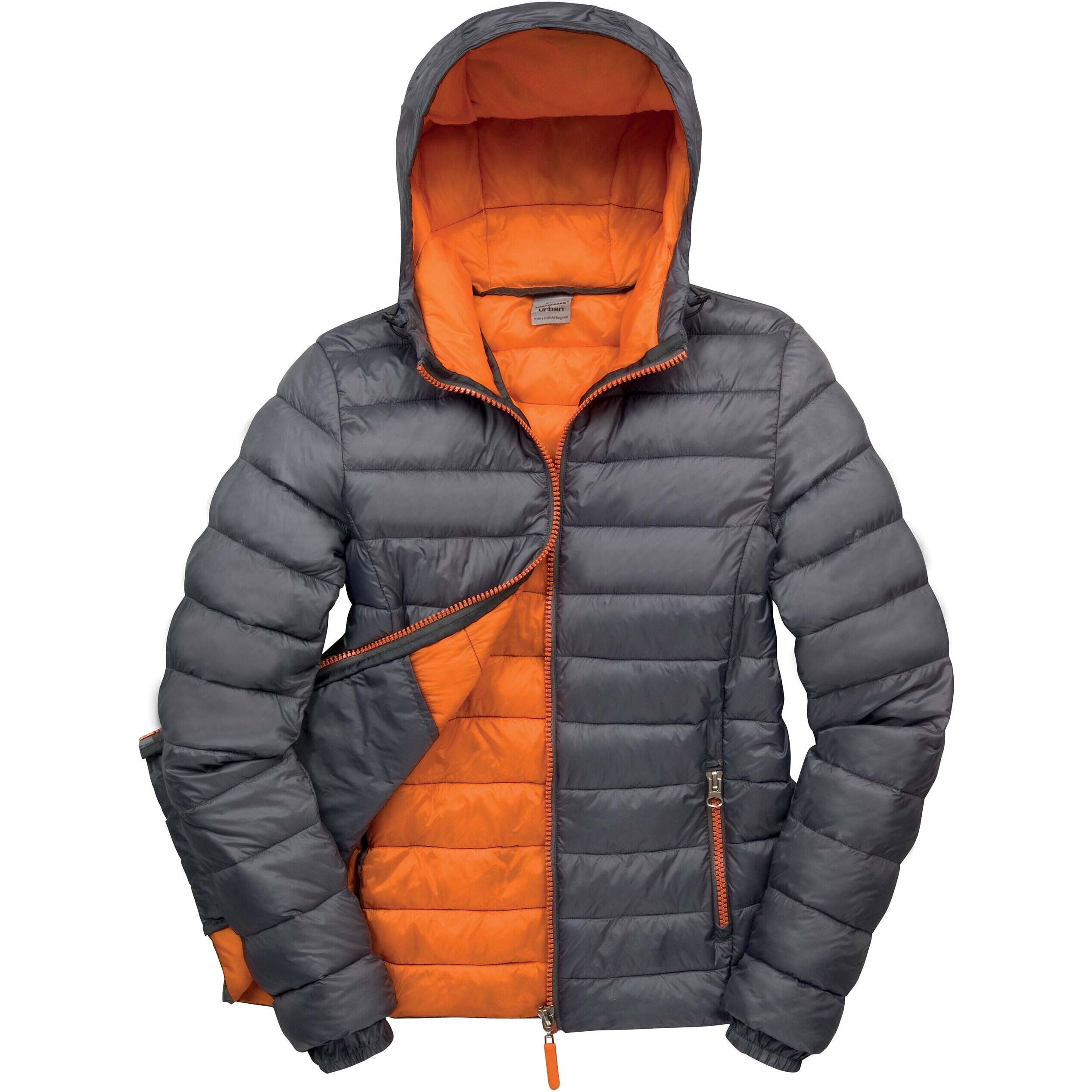 Result - Doudoune Femme Result Snowbird - Doudoune Synthétique - Gris|orange - 52 2xl - Decathlon