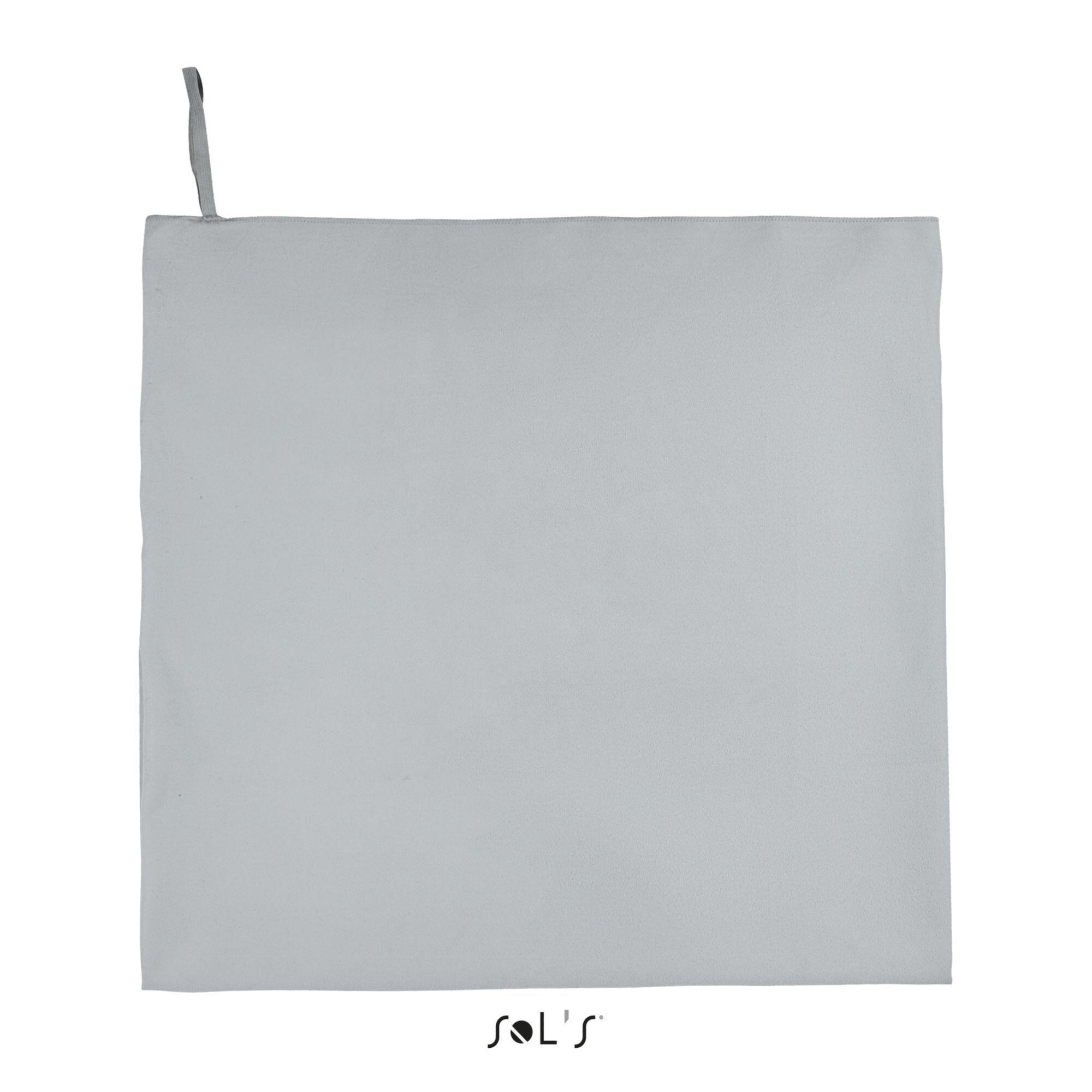 Sol's - Serviette Sol's Atoll 100 - Serviette - Bleu|gris - Taille Unique - Decathlon
