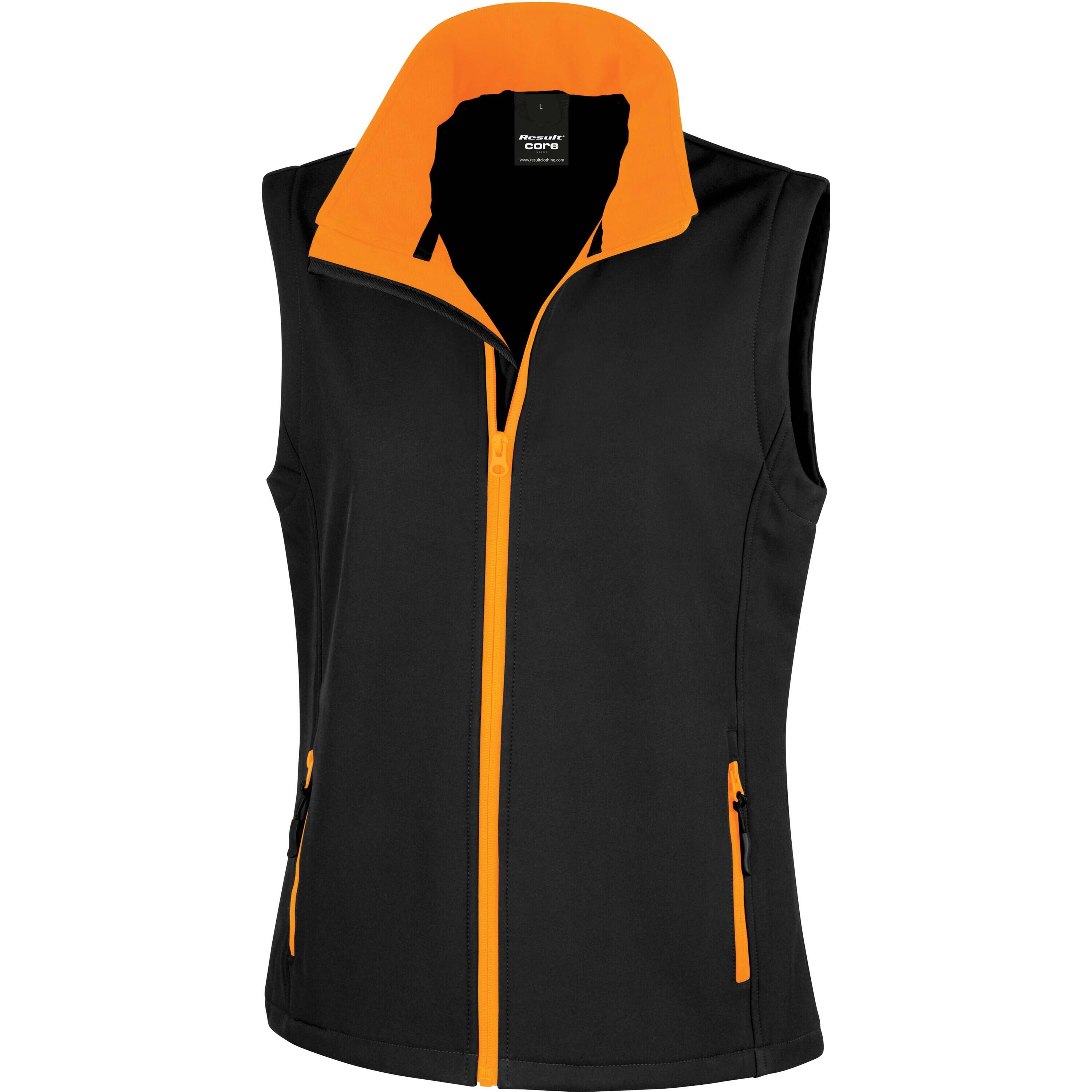 Dames zonder mouwen winterjack Result Softshell 6/7