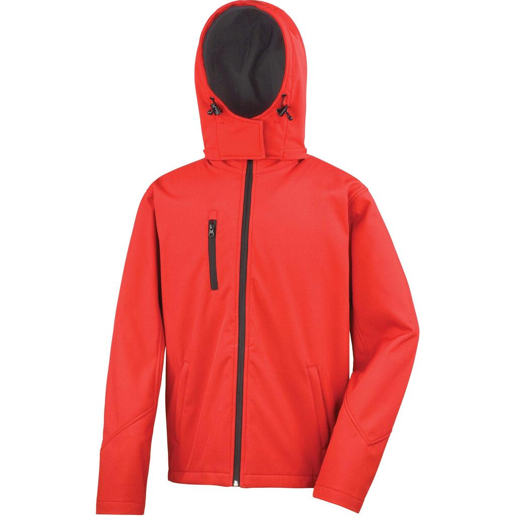 Jacket Result Softshell Capuche Homme Tx Performance