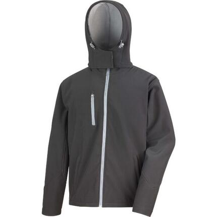 Veste Result Softshell Capuche Homme Tx Performance