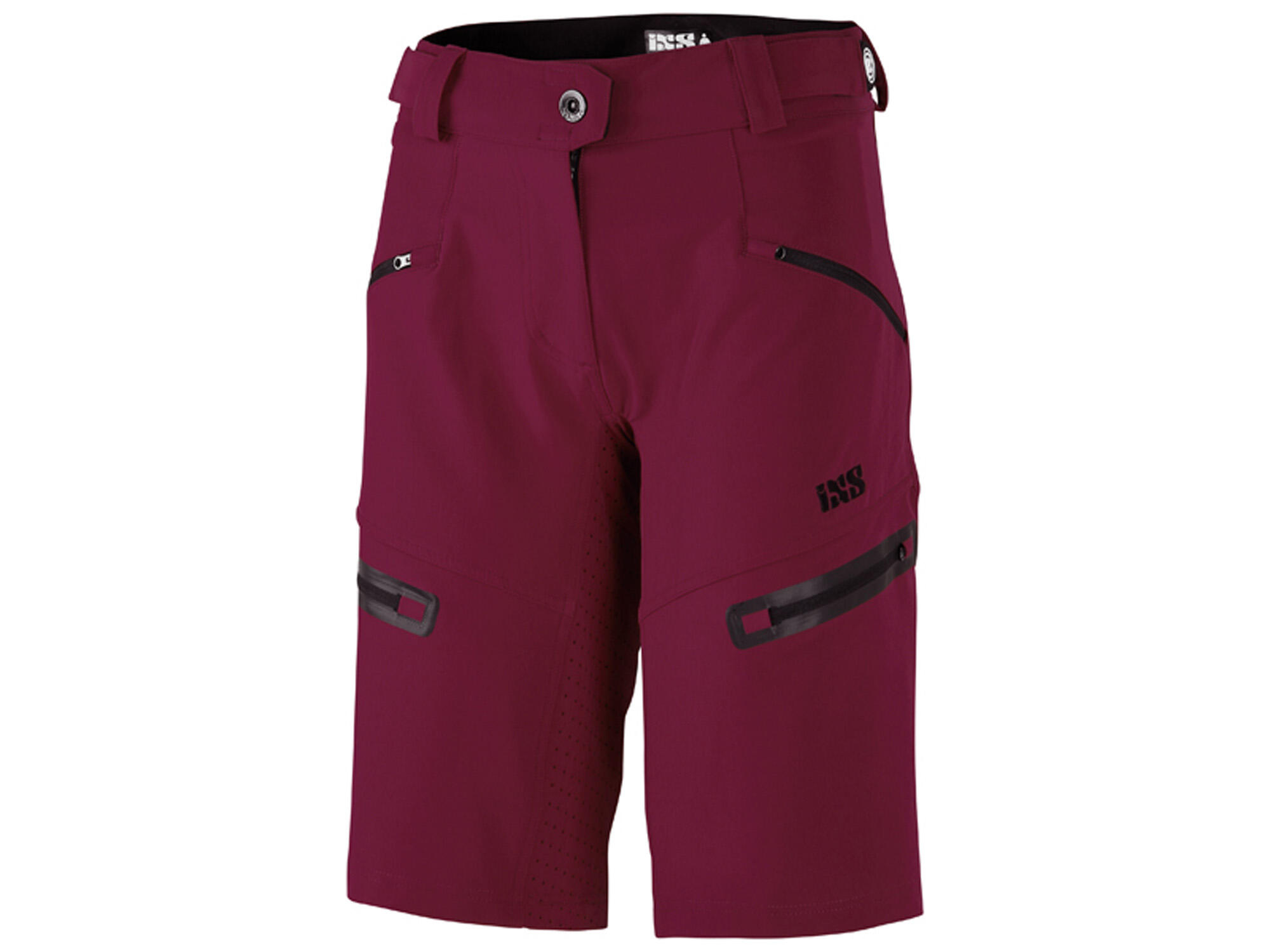 IXS Pantaloncini da donna Sever 6.1 color melanzana