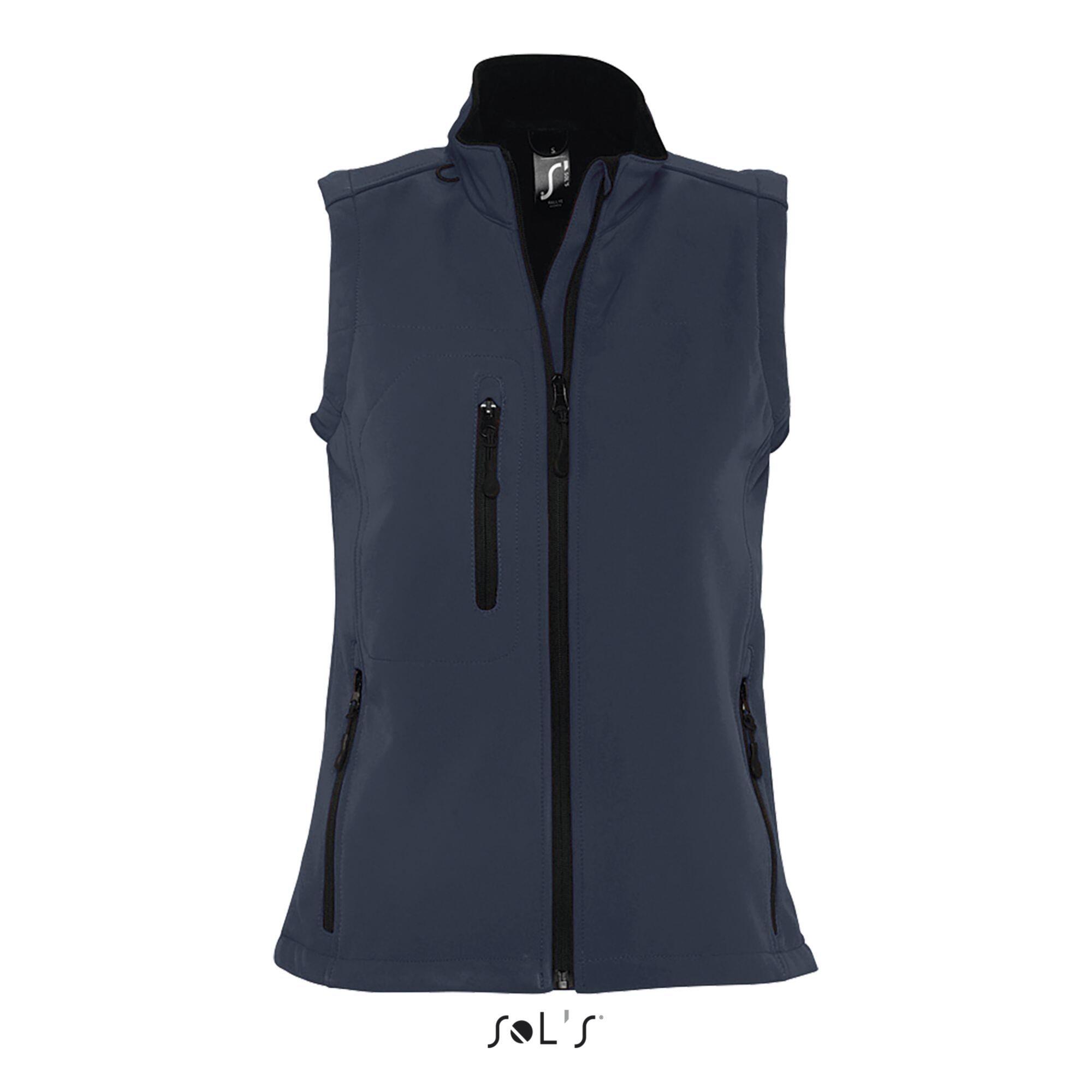 Sol's - Gilet Softshell Sm Femme Sol's Rallye - Veste - Bleu - S - Decathlon