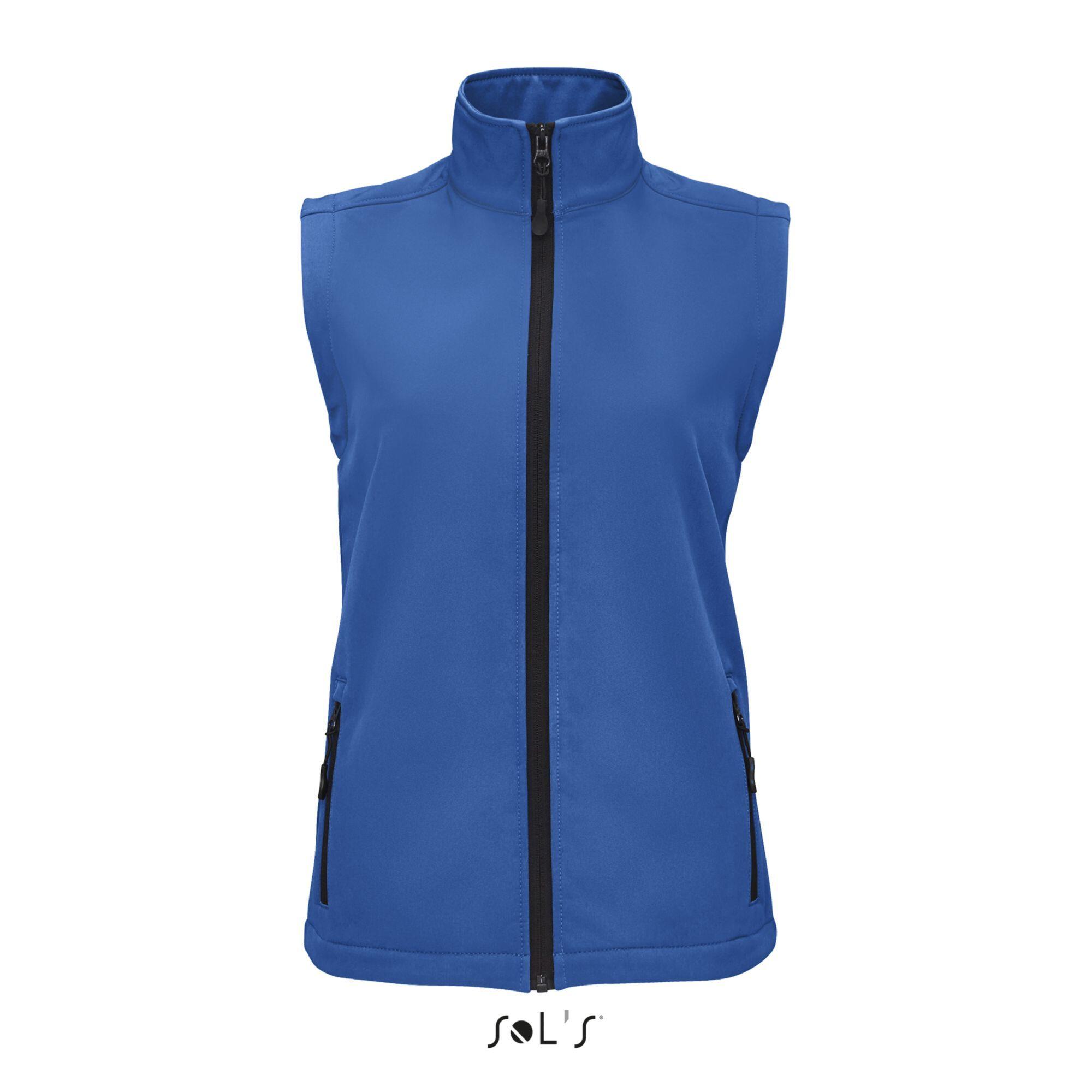 Sol's - Gilet Softshell Sm Femme Sol's Race Bw - Veste - Bleu - 52 2xl - Decathlon