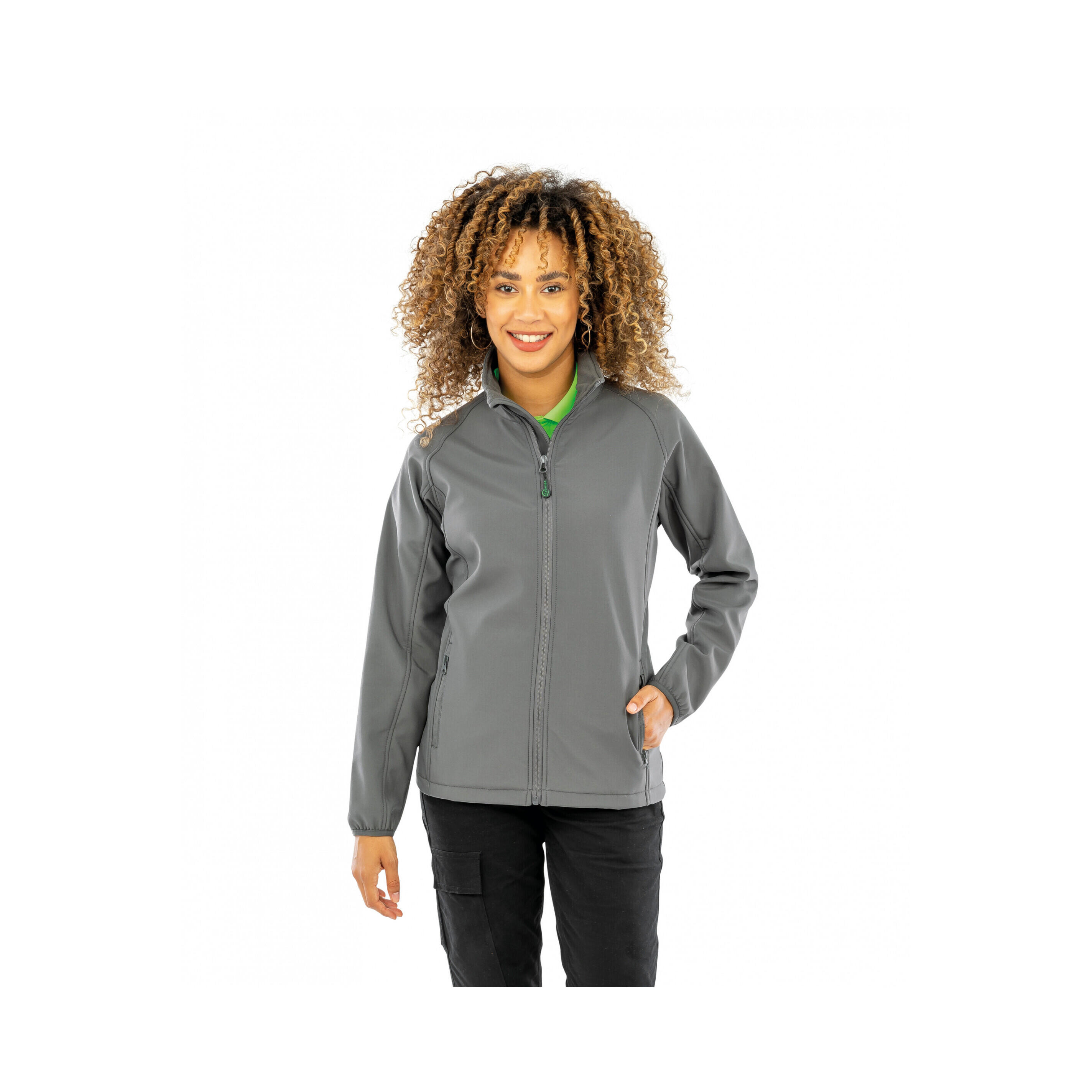 Veste recyclé recyclé femme Result Softshell 2/2