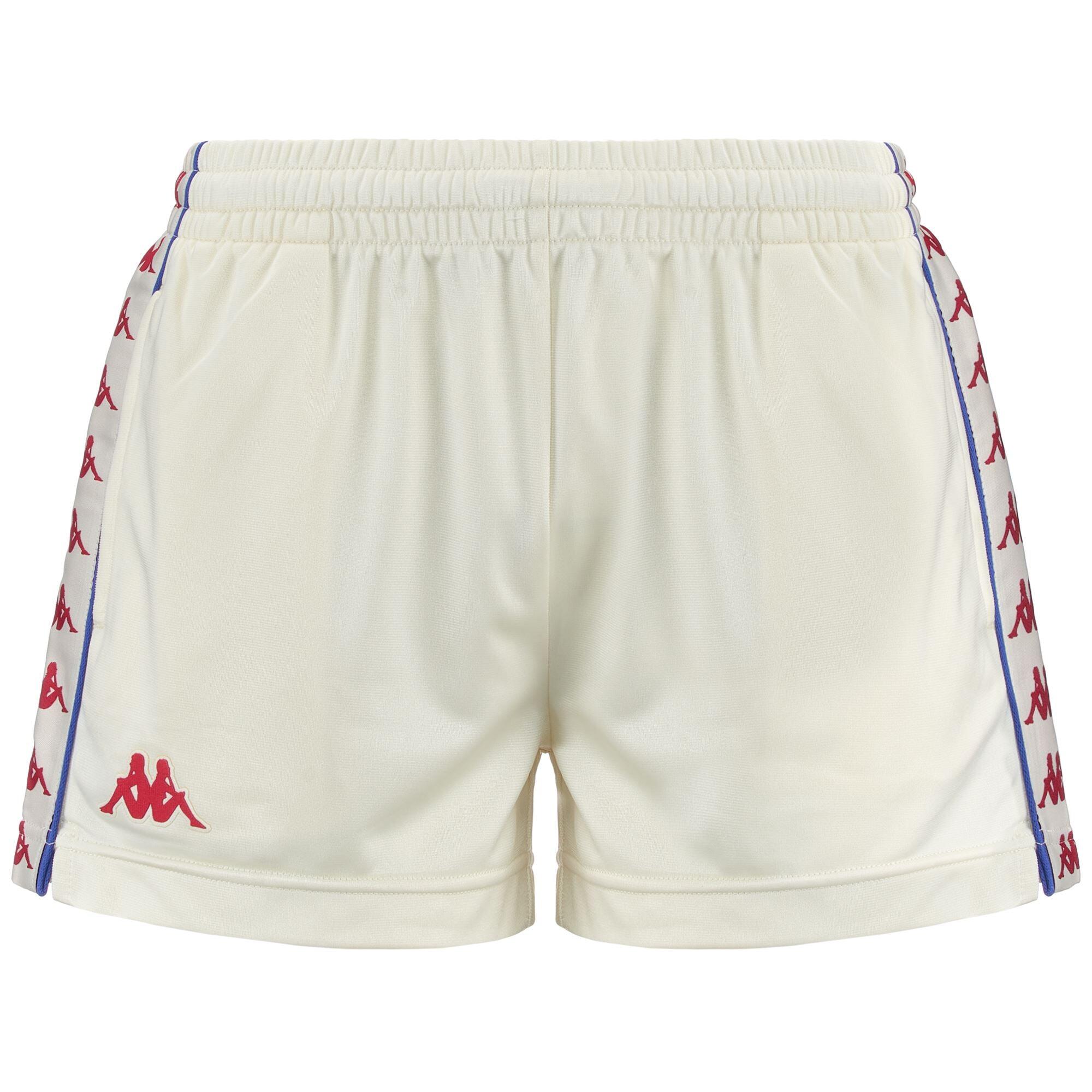 Pantaloncini sportivi da donna in poliestere bianco da sport street 2/7