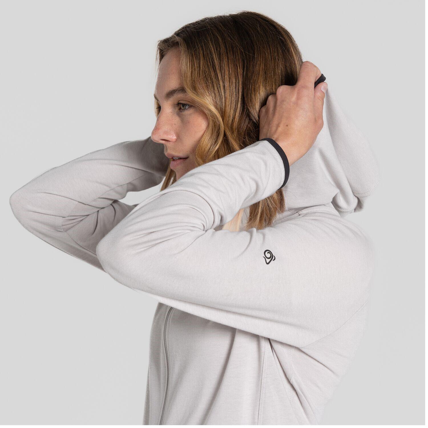 Sweatshirt à capuche full zip femme Craghoppers NosiLife Afia 3/7