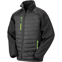 Veste Result Softshell Rembourrée Black Compass