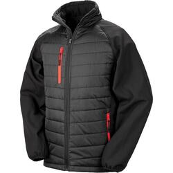 Veste Result Softshell Rembourrée Black Compass