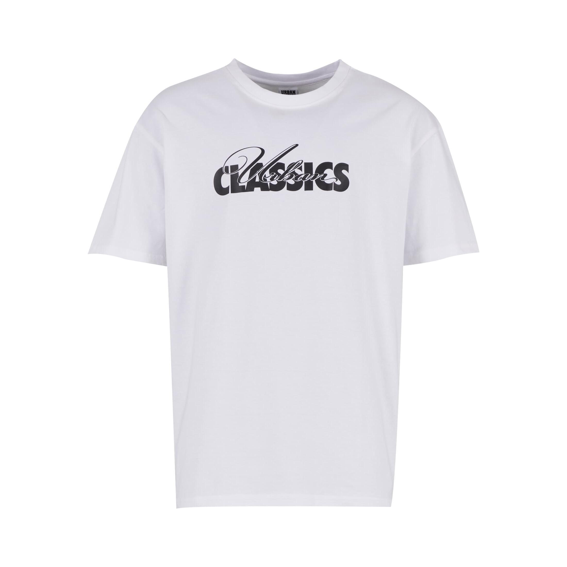 URBAN CLASSICS Oversized T-shirt Urban Classics Cursive Bold Logo Heavy