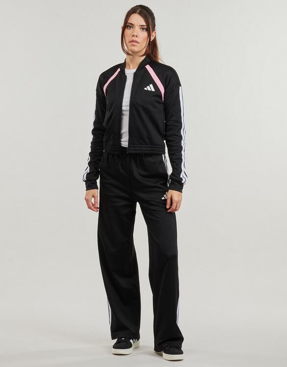 Tuta donna adidas teamsport - nero 2/5
