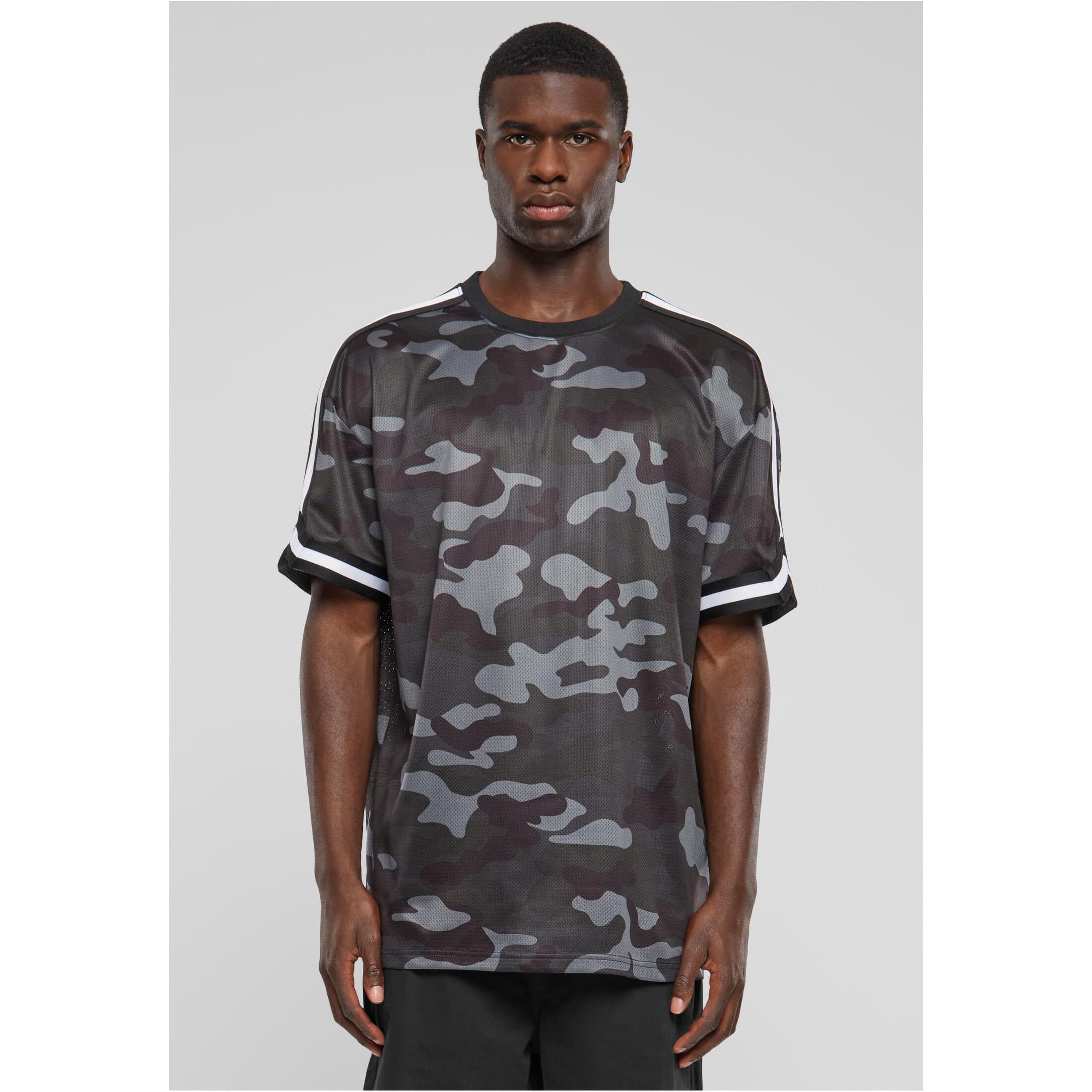 URBAN CLASSICS Oversized knit T-shirt Urban Classics AOP