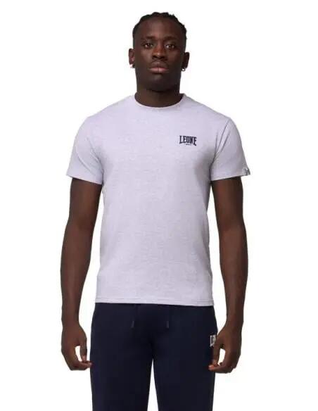 Tricou Leone  Small Logo-Gri 3/4