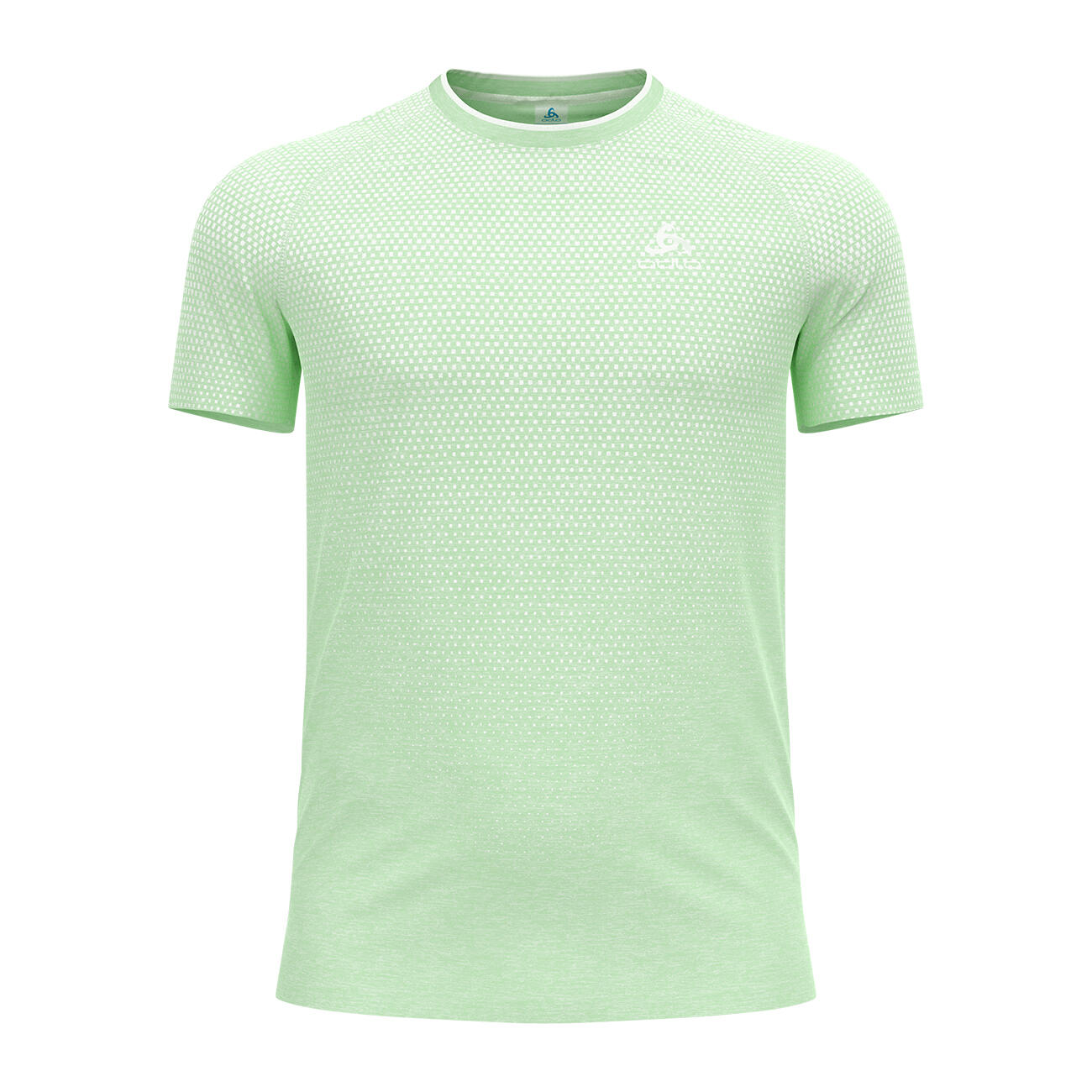 Odlo - Odlo T-shirt Crew Neck S/s Essential Seamless - Maillot Manches Courtes - Vert - Decathlon