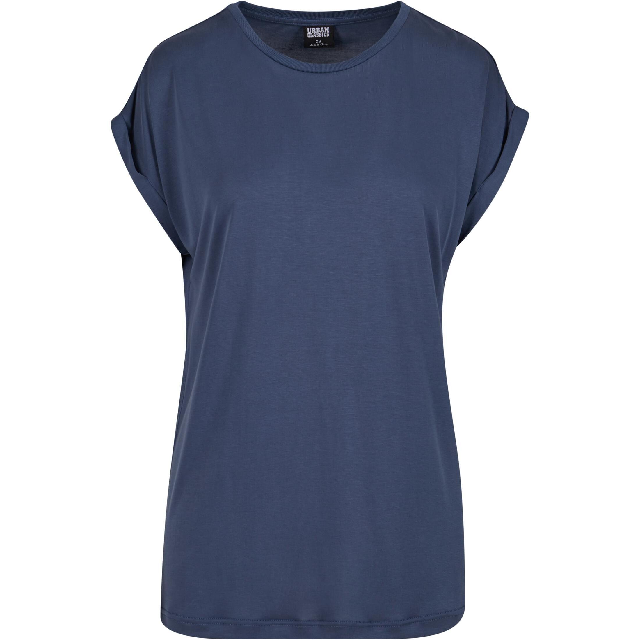 URBAN CLASSICS Women's long-shouldered modal T-shirt Urban Classics